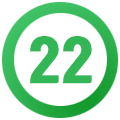 22