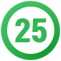 25